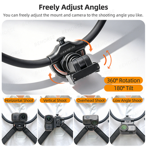 Support de cou magnétique réglable à dégagement rapide pour DJI Osmo Nano/<span class=keywords><strong>Action</strong></span> 6, accessoires de fixation frontale pour vue à la première personne - Product Image 5