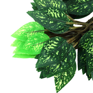 Hojas Artificiales de Banyan de 50 cm, Follaje de Seda, Decoración para Bodas y Hogar, Verde - Product Image 3