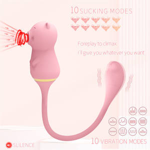 2021 Upgrade 10-Modus Wasserdichter Nippel-<span class=keywords><strong>Vagina</strong></span>-Klitoris-Stimulator Erotikspielzeug Saugender Tier-Katzen-Vibrator für Frauen - Product Image 3