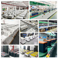 Baterai Lithium Terpasang di Dinding Bersertifikasi IEC Basen EU Stock 48v 51.2v 230Ah 314Ah 330ah 15kWh 16kwh  Paket Baterai LiFePO4 Penyimpanan