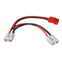Style de connecteur SED 2 pôles simple SG175 à deux câbles parallèles 8 AWG connecteur plomb au câble de pince de batterie