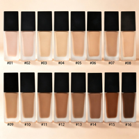 Crème de maquillage longue durée de haute qualité, marque privée, couvrance totale, imperméable et mate, fond de teint liquide