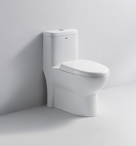 <span class=keywords><strong>Bolina</strong></span>-tazón de cerámica para el baño, accesorio sifón de doble descarga, de una pieza, venta al por mayor de fábrica - Product Image 4