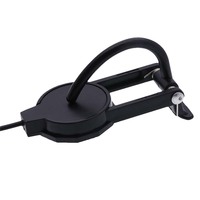 Microphone acoustique portable pour violon, sans perçage, en ABS et métal, à clipser, avec bouton en plastique pour instrument