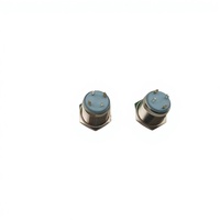 Mini bouton poussoir de réinitialisation 16 mm 12 V 2 A, interrupteurs étanches IP34 avec LED, 4 broches 1NO, en laiton pour accessoires moto