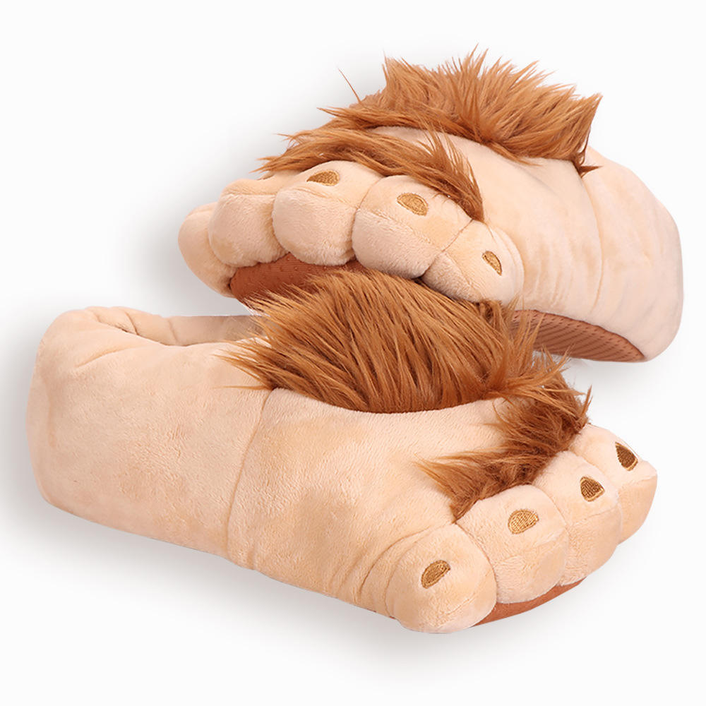 Best Selling Winter Hobbit Feet Slippers Warm Cute Home Shoes
