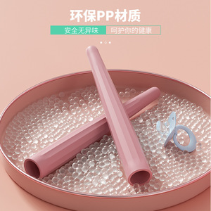 Cuerda de Saltar Premium de 3 Metros, Color Rojo Polvo, Equipo de Fitness Profesional para Adultos y Estudiantes, Unisex, Material PP - Product Image 3