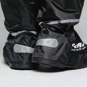 Cubierta impermeable para zapatos, duradera, ligera, antideslizante, a prueba de lluvia, para hombres y mujeres, para temporadas de verano e invierno - Product Image 1