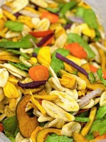 Gemengde gedroogde fruit- en groentechips, natuurlijke zoete smaak, voedzaam, laag in vet, van Vietnamese leveranciers