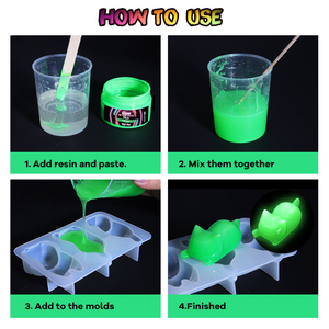 Timesrui ma thuật phát sáng trong bóng tối sắc tố chất lỏng dán nhựa màu sơn mix cho <span class=keywords><strong>Epoxy</strong></span>/UV nhựa nhuộm đồ trang sức thủ công Nguồn cung cấp - Product Image 2