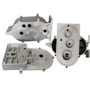 Odm Aluminium Spuitgieten, Aluminium Zwart Poeder Gecoat Bewerking Cnc Aluminium Centrifugaal Gieten Elektrische Fiets Onderdelen