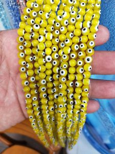 Nhà Máy Bán Buôn 4-12Mm Mắt <span class=keywords><strong>Rakhi</strong></span> Đá Hạt Vòng Thổ Nhĩ Kỳ Spacer Hạt Cho Tự Làm Đồ Trang Sức Thời Trang Thủ Công Làm - Product Image 2