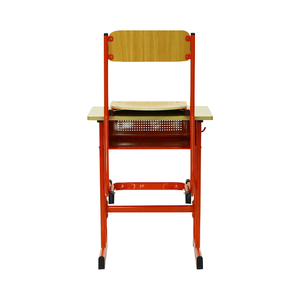 教室家具シングル木制スクールデスクと椅子セット学生 - Product Image 5