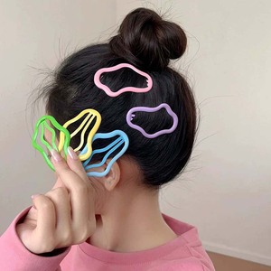 Colorful Lacquered Cloud Hair <b>Clip</b> 6.8cm BB <b>Clip</b> For Women Daily Use - Product Image 3