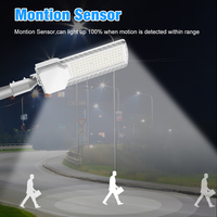 Lampadaire LED extérieur avec garantie de 5 ans, 180LM/W, ETL, EPR, CE, RoHS, IP67, aluminium, 50W, 100W, 150W, 200W
