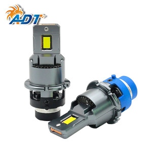 หลอดไฟหน้า LED ADT D4s D2s ขนาดเทียบเท่าหลอดฮาโลเจนเดิม 1:1 กำลังไฟ 35W ความสว่าง 3500LM สีขาว รุ่นมินิ D2R D4R พร้อมเครื่องหมาย E-mark - Product Image 1