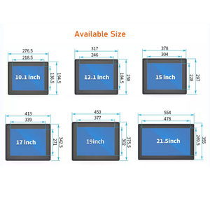 17-inch hoàn toàn không thấm nước CNC Bạc nhúng điện dung màn hình cảm ứng Bảng điều chỉnh <span class=keywords><strong>PC</strong></span> công nghiệp tất cả-trong-một máy tính với I7 CPU 4GB RAM - Product Image 4