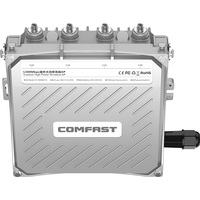 Punto de acceso inalámbrico de doble banda para exteriores de 1300Mbps, equipo de red de 48V, antena de 4 * 8dBi de Hardware de Qualcomm AP de Comfast V3 de 1/2 V