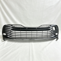 Grille inférieure de pare-chocs avant de haute qualité pour Toyota Camry 2018-2023, pièces de rechange de luxe, noir brillant argenté