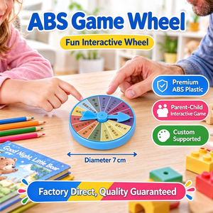 Tourne-disque de jeu électrique personnalisé, roue de la fortune automatique à piles, cadeau promotionnel pour jeu de <span class=keywords><strong>bar</strong></span> avec boîte de couleur personnalisée - Product Image 1