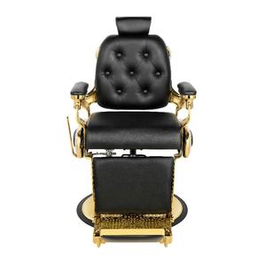 Modern salon mobilya siyah kuaförlük ekipmanı erkek kuaför berber koltuğu - Product Image 2