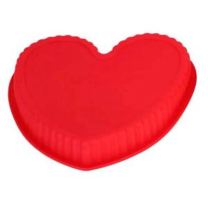 Eco-Friendly Heart-Shaped Pan 3D <b>Silicone</b> Valentine's Gift Reusable Heat Cake Mold - Product Image 1