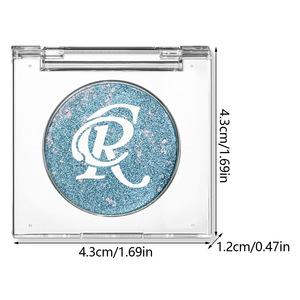 Palette d'ombres à paupières multicolores scintillantes de haute qualité, formule imperméable, pigment minéral haute intensité - Product Image 2