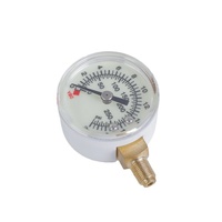Manomètre de pression HUBEN pour gonflage de ballons médicaux, compatible pompes d'expansion 30ml, 40ml, 50ml, fixation radiale à trois heures