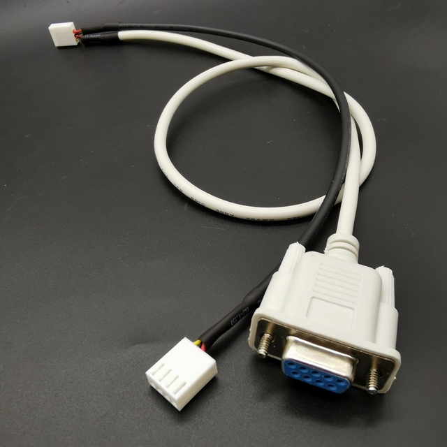 Customized Db9 Male Female Rs232 Serial to 4Pin Molex JST Connector Cable
