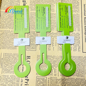 Etiquetas de Gestión de Activos para Automóviles - Sello de Seguridad de Plástico Verde con Marca, Modelo, Color y Número de Matrícula/Stock, Etiquetas Desechables Antimanipulación - Product Image 4