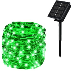 <span class=keywords><strong>Guirlande</strong></span> lumineuse décorative solaire à LED en fil de cuivre IP44 pour extérieur, camping, Noël, ciel étoilé - Product Image 5