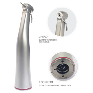 Manipolo Dentale Elettrico Contrangolo CP-SG95 1:5 Alta Velocità con Spray Esterno Anello Rosso Frese FG Strumenti Chirurgici CE - Product Image 4