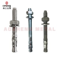 Ancre à coin en acier inoxydable 304 316 Fabricant d'ancres à coin robustes M8 M10 M12 M16