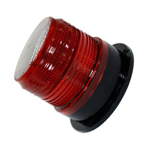 RLESL600 Solar Led Warning <b>Light</b> 220V Red <b>Strobe</b> Signal <b>Light</b> For Nighttime Safety Protection - Product Image 1