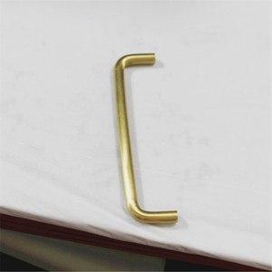 Furniture Handle Bar 136mm X 35mm Pure <b>Copper</b> Minimalist Cabinet Drawer Wardrobe Pull For Home Decoration Accessories - Product Image 3