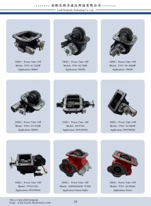 Peças de Transmissão Hidráulica Tipo Ar MZZ6F 4ª Marcha, Caixa de Engrenagens PTO, Bombas Hidráulicas de Potência - Product Image 6
