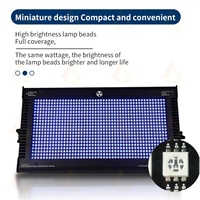 AICPOSE 1000W Projecteur Stroboscopique en Alliage d'Aluminium DMX RGW pour Éclairage de Scène LED pour Soirées DJ et Événements