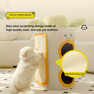 Nuevo y Elegante Rascador para Gatos de Alta Calidad, Multinivel, Tipo Torre de Árbol Moderna, con Poste de Sisal y Pelo Sintético - Product Image 4