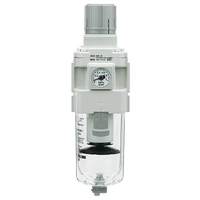 Ensemble filtre-régulateur (FR) AW40-F06D-D, interface 3/4 po, 1 MPa, purge automatique, précision de filtration 5 m, série AC AW40-F0