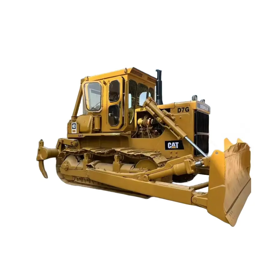 Harga pabrik Caterpillar D7G asli digunakan besar crawler bulldoser backhoe loader mesin dengan kondisi baik