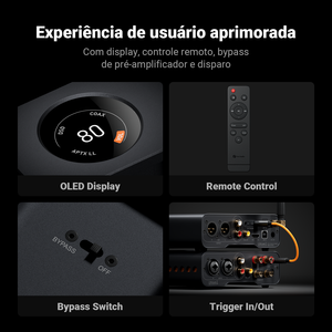 Fosi âm thanh zd3 màu xanh USB máy tính để bàn DAC ARC đầu vào, es9039q2m hoàn toàn cân bằng bộ giải mã kỹ thuật số cho bộ khuếch đại âm thanh stereo với từ xa - Product Image 5