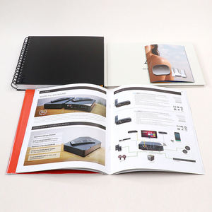 Custom Magazine Printing Catalog Booklet Brochure Printing OEM ODM Softcover Saddle Stitch Perfect Binding Fashion Product - Product Image 4