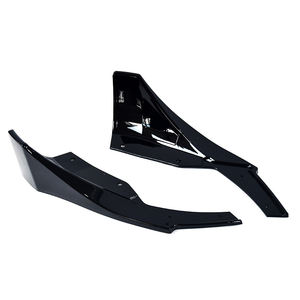 Kit carrosserie de qualité supérieure en ABS et fibre de carbone, style Jedi, pare-chocs avant, lèvre latérale, protection contre les rayures, angle pour Tesla Model 3/Y - Product Image 5