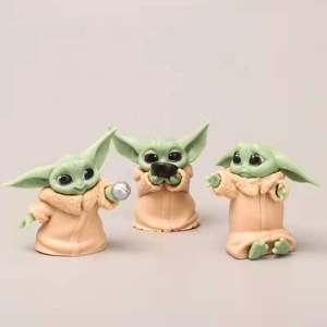 Mini Figura in PVC di Baby Yoda con Confezione Originale - Per Età 14+ Unisex, Ideale come Regalo - Product Image 1