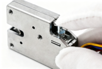 Serrure de cabinet électrique intelligente en alliage de zinc 5V 12V 24V, serrure à solénoïde, serrure de casier de rangement intelligent pour tiroir de cabinet