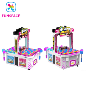 เครื่องเกมตีตัวตุ่นแบบหยอดเหรียญสำหรับเด็ก 2 คนเล่น รุ่น Funspace สำหรับศูนย์เกม - Product Image 4