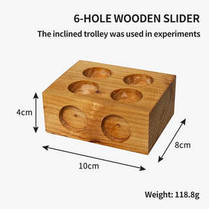 Equipo Experimental para Demostración de Mecánica de Fricción: Carro de Plataforma Inclinada para Medir la Velocidad <span class=keywords><strong>Media</strong></span> en Experimentos Físicos - Product Image 5