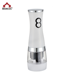 Two-in-One Plastic Battery Powered Electric Salt and Pepper Grinder with Separate Adjustable <strong>Mills</strong> - Product Image 2