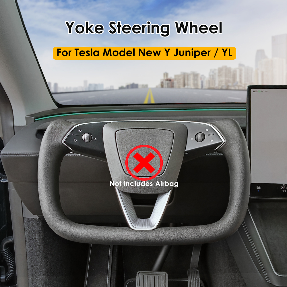テスラ Model Y ジュニパー スポーツ ヨーク ステアリングホイール用