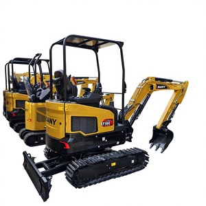 ผลิตในจีน รถขุดไฮดรอลิกขนาดเล็ก Sany SY16C SY35U SY26U SY18C น้ำหนัก 1.9 ตัน เครื่องจักรก่อสร้าง ประหยัดน้ำมัน ขาย - Product Image 1